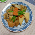 コネコリン's cooksnap of when they made 車麩と練り製品と厚揚げの煮物.