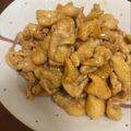 あやママ99's cooksnap of when they made 鶏皮おつまみ♡さっぱり甘酢焼き.