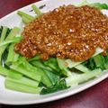 ミズホ@M's cooksnap of when they made 簡単！小松菜のひき肉あんかけ.