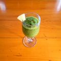 リンテルナ's cooksnap of when they made ほうれん草&りんご&パインのスムージー.