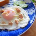 まろんかふぇ's cooksnap of when they made ツナ乗っけ目玉焼き♪.