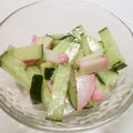 soteyu's cooksnap of when they made 超簡単☆キュウリと蒲鉾の塩麹和え.