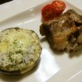 abccom's cooksnap of when they made ♢茄子のチーズステーキ♢.