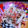 ぴかさーん's cooksnap of when they made お弁当に♪かにかまの粒マヨ和え.