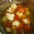 bambi75's cooksnap of when they made エビとトマトのアヒージョ.