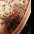 meisya11's cooksnap of when they made 合挽き肉キャベツのカレートマトチーズ炒め.