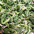 ちゃきんぐ's cooksnap of when they made 大根の葉のからし和え.