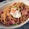 ベルテ's cooksnap of when they made アスパラとベーコンのパスタ.