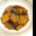 華0121's cooksnap of when they made レンジで簡単△味染みかぼちゃの煮物.