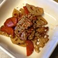 P太郎ママ's cooksnap of when they made レンコンきんぴら.