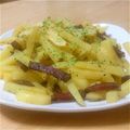 mikimaru27's cooksnap of when they made サラミ消費に！じゃがサラミ.