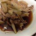 しろくま物語's cooksnap of when they made 豚肉とごぼうの煮物.