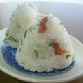 doiko's cooksnap of when they made 頬張って♡ウメ大葉ちりめんおにぎり.