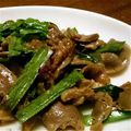 Caym's cooksnap of when they made 砂肝とニラの炒めもの～にんにく風味.