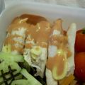 ぱんだにゃん's cooksnap of when they made ササミのチーズ焼き♡オーロラソースで.