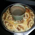 nontaburi's cooksnap of when they made リング型不要★ＨＢでアップルリングパン.