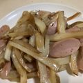 papikun's cooksnap of when they made 魚肉ソーセージでジャーマンポテト.