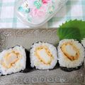夢夢555's cooksnap of when they made 冷凍食品使用で超簡単天むす.