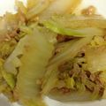 ぼーの28's cooksnap of when they made 白菜とシーチキンの煮物.