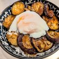 0516suzuno's cooksnap of when they made 茄子の丼♪とろっとろ～の甘辛なの♡.
