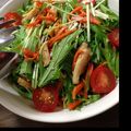 seira♡'s cooksnap of when they made 水菜と鶏ささみのきんぴらサラダ.