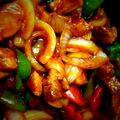 zeke8492's cooksnap of when they made 豚肉＆野菜たっぷり手作り酢豚.