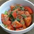 チェビス's cooksnap of when they made とまらない！トマトサラダ♪.