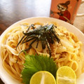 じごぐのしぇふ's cooksnap of when they made 和風パスタバター醤油味/すだちを絞って.