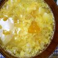 さなもーたん's cooksnap of when they made かぼちゃ、わかめ、卵の味噌汁.