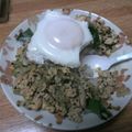 紅花苺's cooksnap of when they made ガパオ・タイ風バジル炒めご飯.