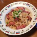 るなちーママ's cooksnap of when they made 明太子パスタ.