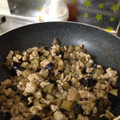 認定こども's cooksnap of when they made なすと挽肉のとろっと甘辛炒め.