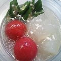 かぴーな's cooksnap of when they made 冬瓜の夏野菜入り冷やし餡かけ。.