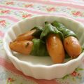 赤い電話's cooksnap of when they made ししとうのウインナー詰め.