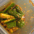 石島マッサマン's cooksnap of when they made たれがうまい　たたき胡瓜のピリ辛漬け.