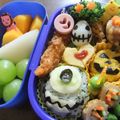 ハーフのマミー's cooksnap of when they made ハロウィンのお弁当（キャラ弁）.