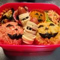 minhee42's cooksnap of when they made ＊キャラ弁＊ジャック＆オバケちゃん.