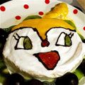 ぷーゆい's cooksnap of when they made ドキンちゃんケーキ.
