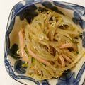 クロード８１'s cooksnap of when they made もやしの酢の物.