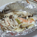 panda0000's cooksnap of when they made 簡単♪鮭ときのこのホイル焼き.