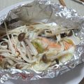 panda0000's cooksnap of when they made 鮭とキノコ野菜のホイル焼き♪.