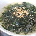 ちばたま's cooksnap of when they made ３分でできる簡単わかめスープ.