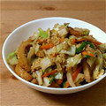 motomiyu's cooksnap of when they made ✿栄養満点✿野菜の卵とじ✿.