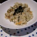 抹茶パフェ2525's cooksnap of when they made 焼き鳥缶と塩昆布で♪炊き込みご飯♪.
