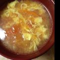 夕飯は６時です's cooksnap of when they made ヘルシー！トマトと卵のスープ.