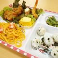 なっサン's cooksnap of when they made 漬物混ぜ混ぜヘルシーdeカラフルおにぎり.