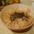 yduck60's cooksnap of when they made 冷え性さん必見！鮭と生姜の炊き込みごはん.