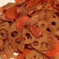 エリボナ's cooksnap of when they made 超特急★れんこんの甘辛きんぴら.