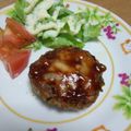 りもー's cooksnap of when they made ♪野菜ハンバーグ♪.