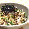 にゃんぷいぷい's cooksnap of when they made パスタ_豆腐とスライス椎茸のそぼろ風.